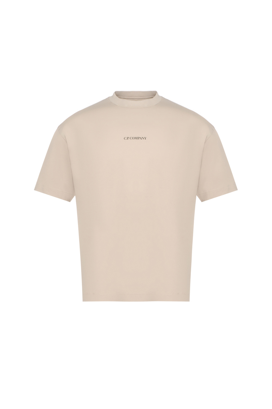 Мужской C.P. Company Футболка из хлопка с принтом (цвет ), артикул 20CMTS087A005100W | Фото 1