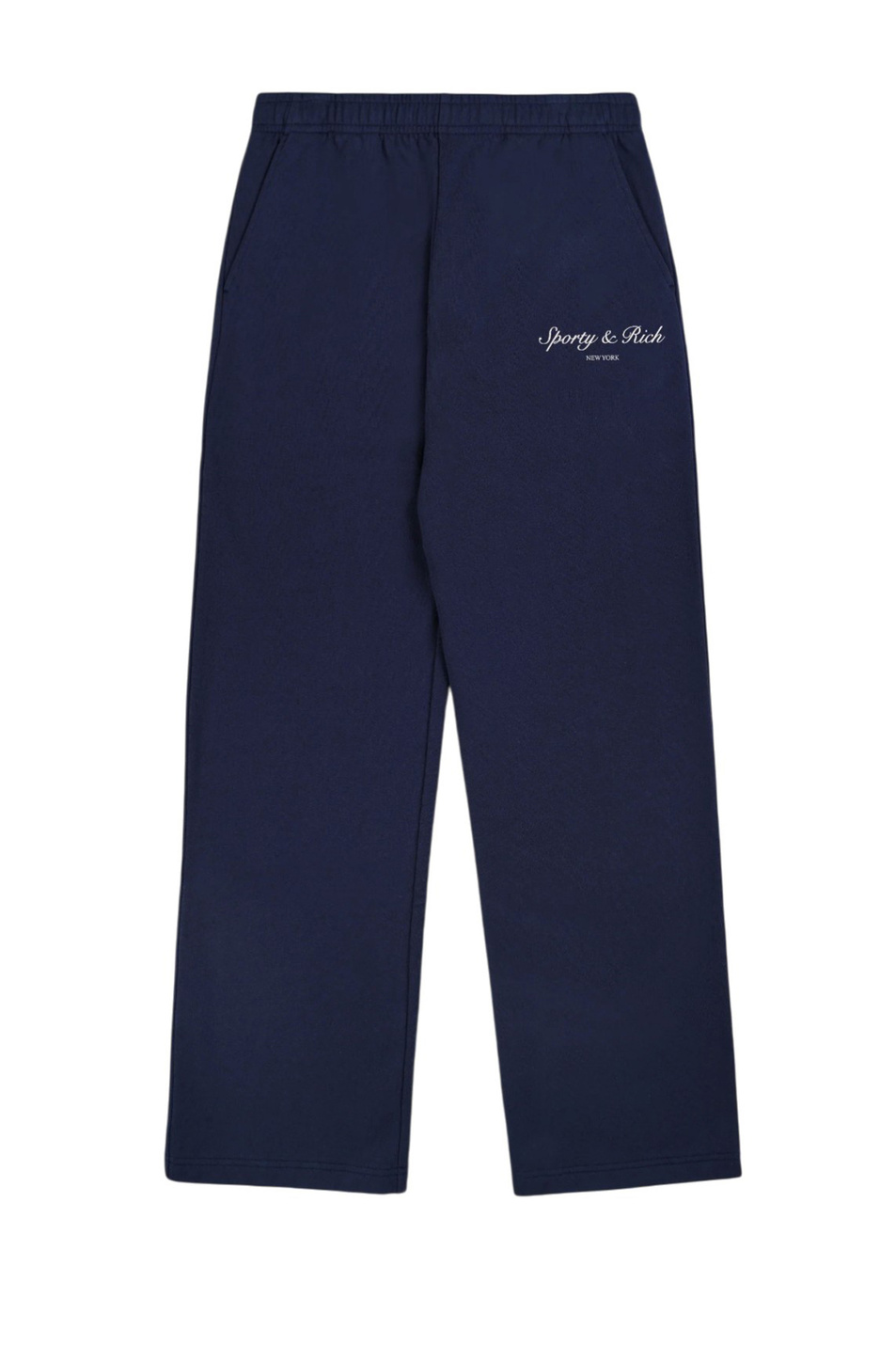 Женский Sporty & Rich Брюки Syracuse из хлопка (цвет ), артикул PA05566328BL106 | Фото 1