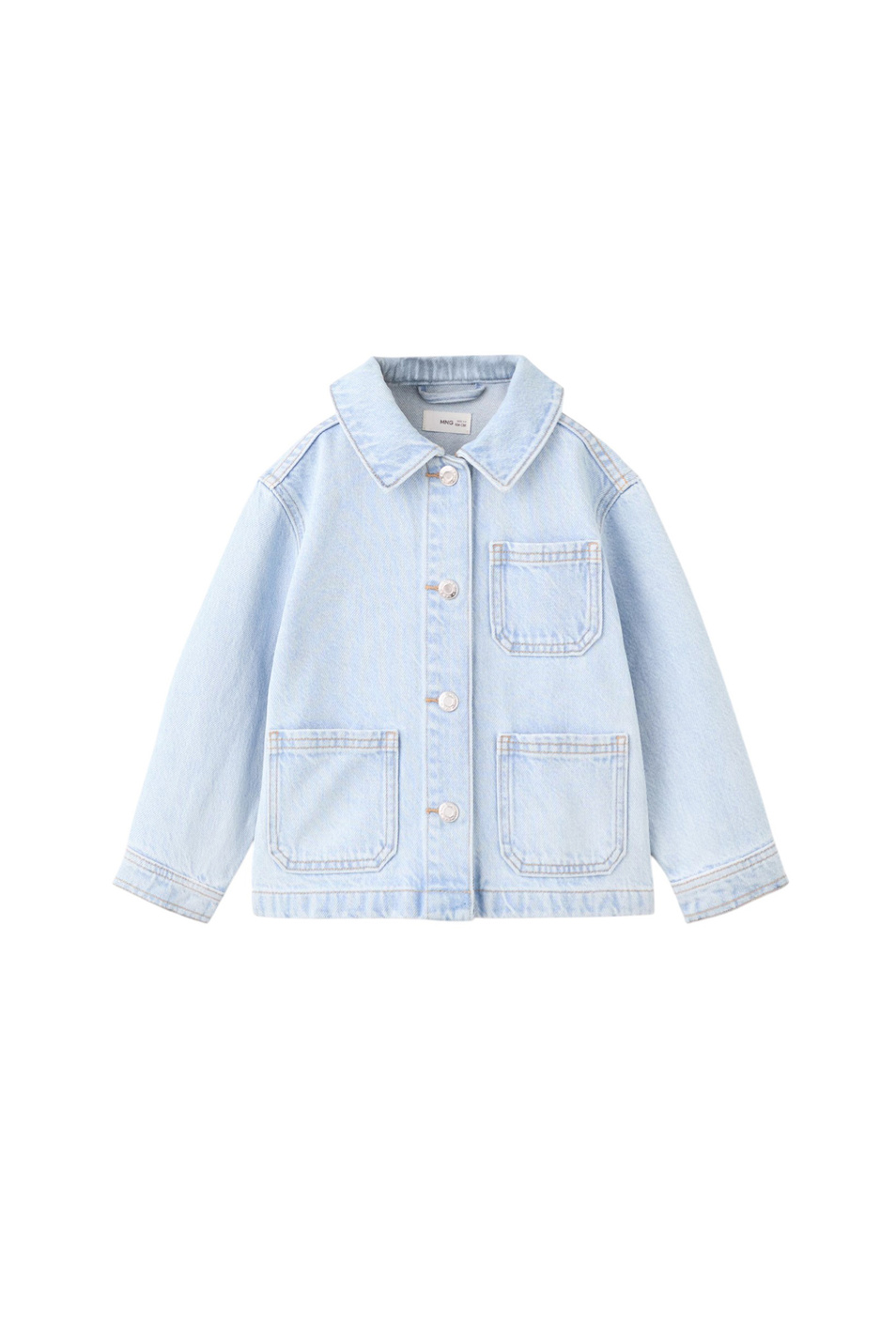 Малышам мальчикам Mango Kids Куртка ADAM джинсовая (цвет ), артикул 27046731 | Фото 1
