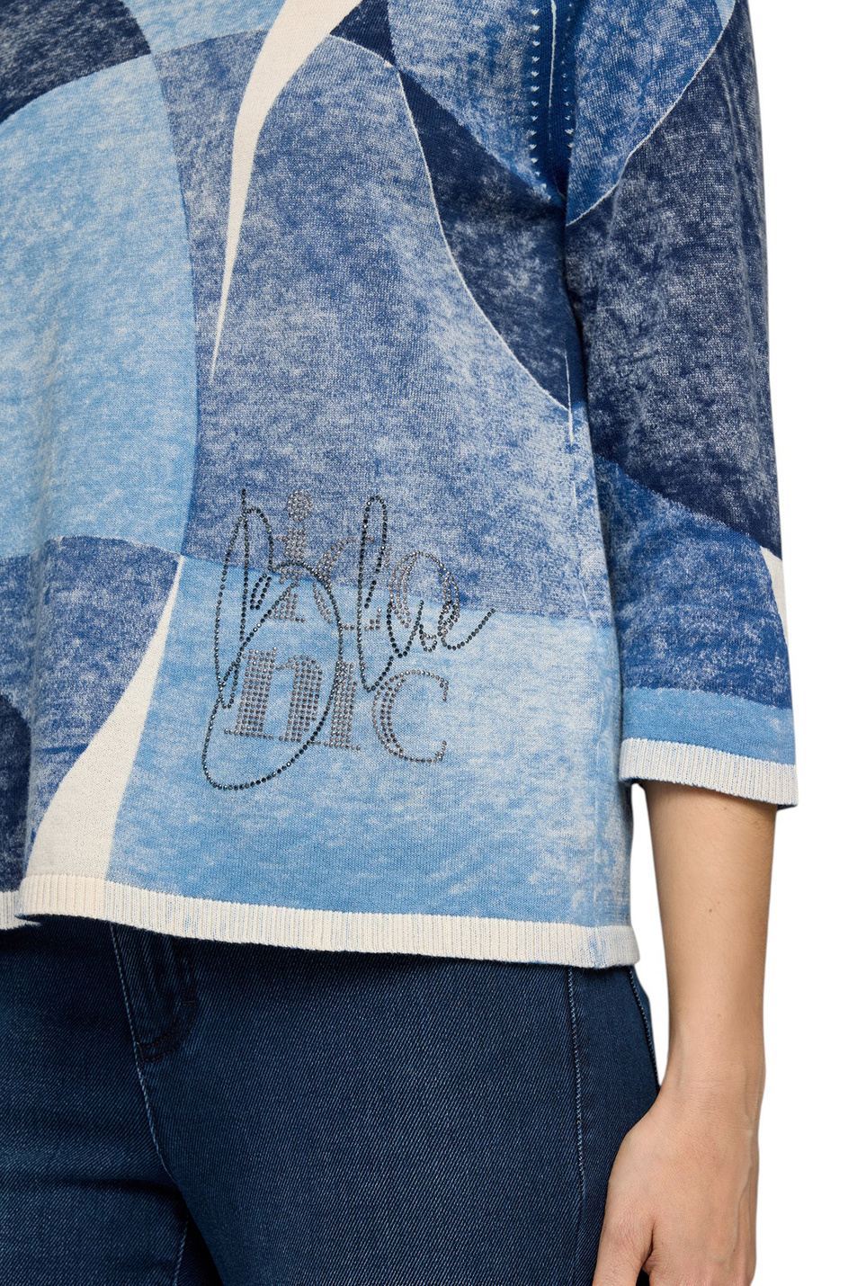 Женский Rabe Джемпер из хлопка (цвет ), артикул 55-214600 | Фото 6