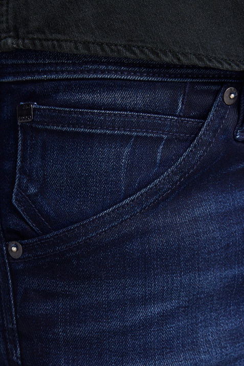 Jack & Jones Зауженные джинсы GLENN Slim Fit (Синий цвет), артикул 12160112 | Фото 8