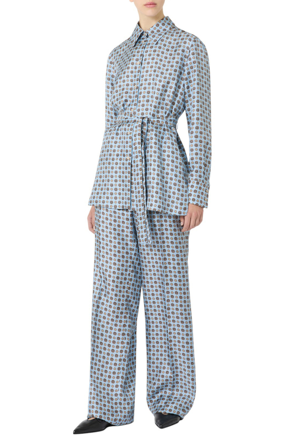 Женский Max Mara Блузка BOCCALE из шелка (цвет ), артикул 2526196021 | Фото 2