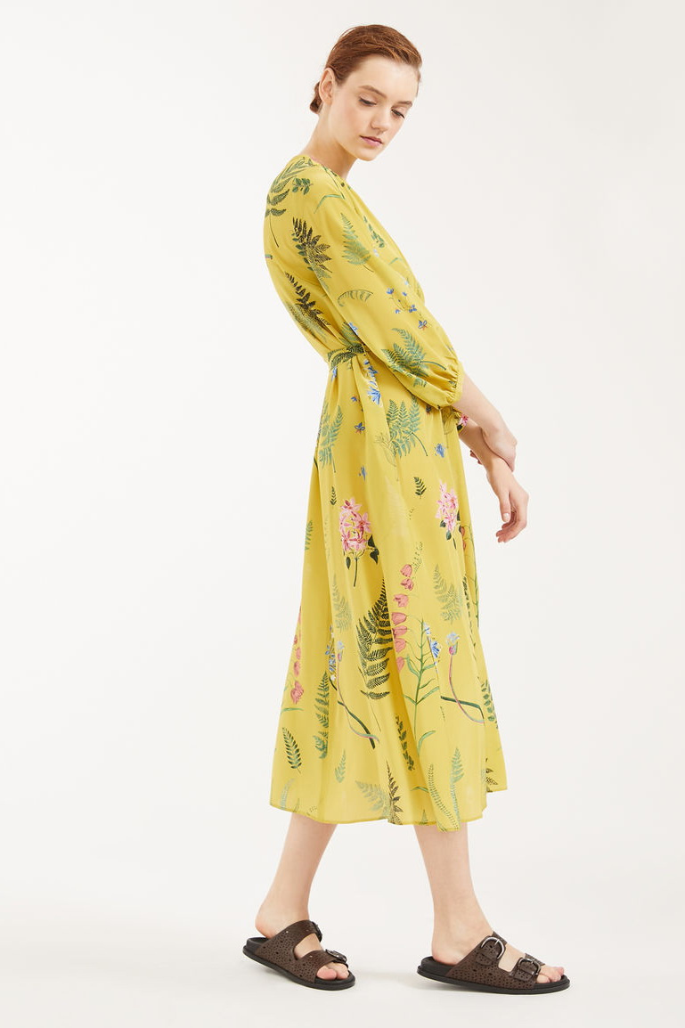 Weekend Max Mara Платье из натурального шелка с принтом MEDUSA (цвет ), артикул 52210107 | Фото 4