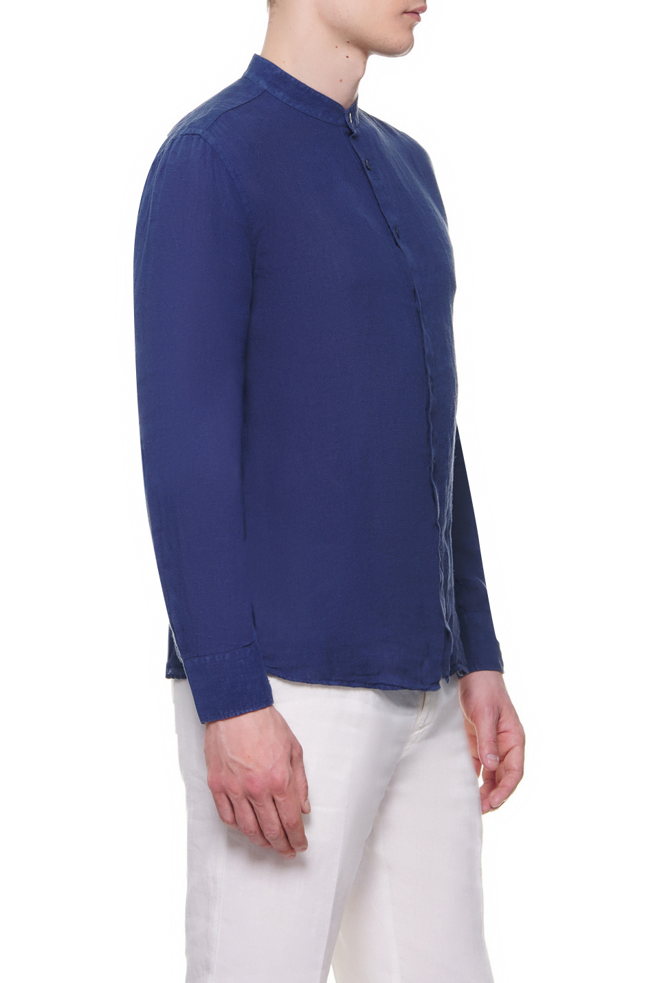 Мужской 120% Lino Рубашка из чистого льна (цвет ), артикул V0M11590000115000 | Фото 3