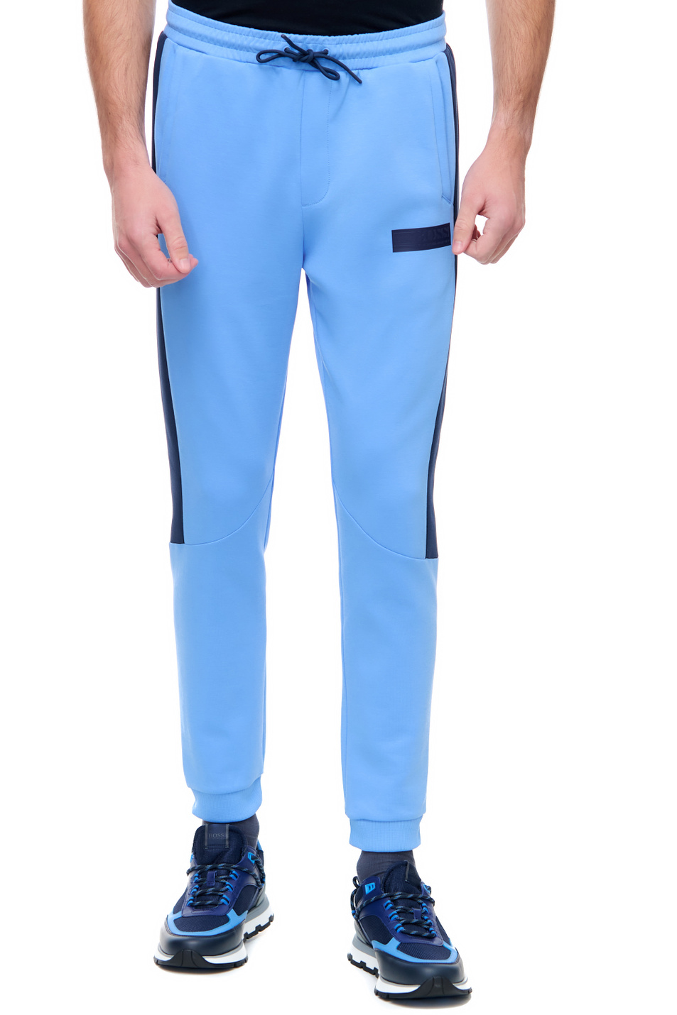 Мужской BOSS Спортивные брюки с кулиской на поясе (цвет ), артикул 50460644 | Фото 1