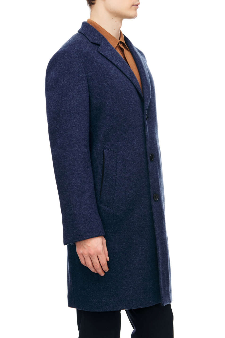 Мужской Zegna Пальто из кашемира с логотипом на рукаве (цвет ), артикул 477045-4DB5S0-N-R | Фото 4