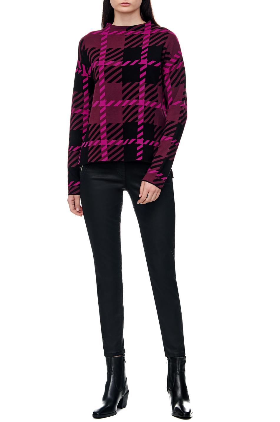 Женский Gerry Weber Брюки с карманами на молнии (цвет ), артикул 722007-66301-Best4me Crop | Фото 3
