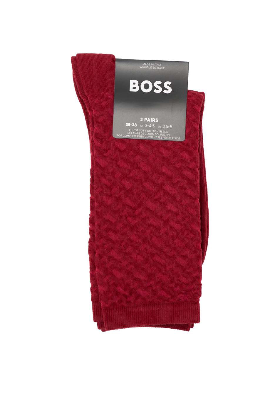 Носки в комплекте из 2 пар|Основной цвет:Бордовый Женский BOSS Носки в комплекте из 2 пар (цвет ), артикул 50515062 | Фото 1