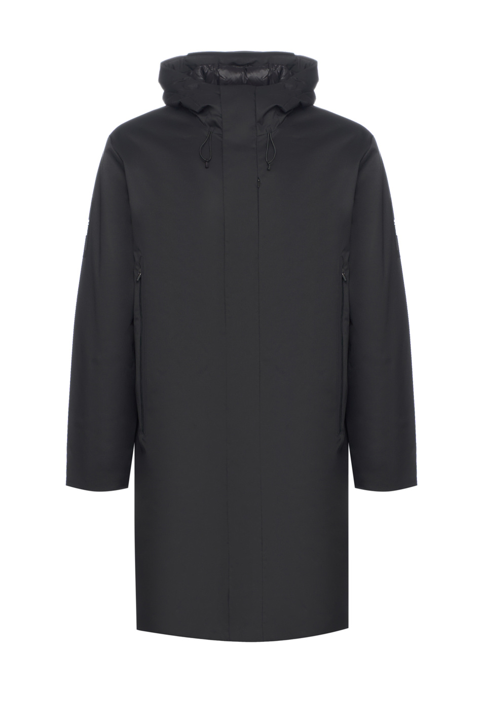 Мужской EA7 Полупальто однотонное (цвет ), артикул 7M000690-AF15952 | Фото 1