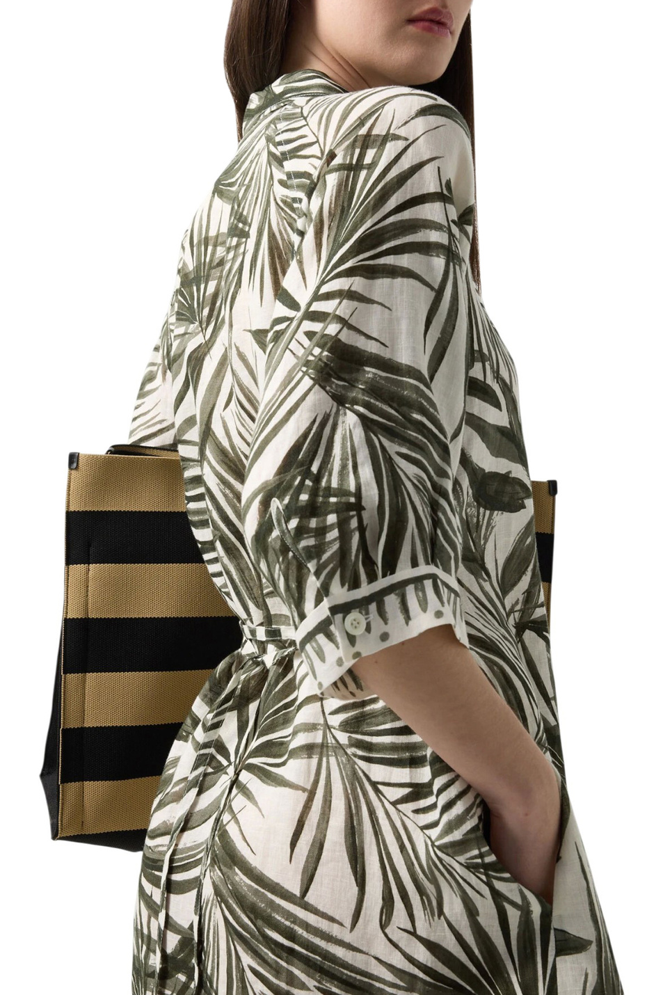 Платье CATELYN-1 с принтом|Основной цвет:Зеленый Женский Bogner Платье CATELYN-1 с принтом (цвет ), артикул 66111255 | Фото 5