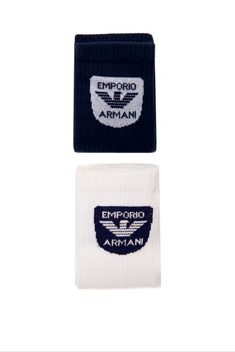 Emporio Armani Набор носков с логотипом ( цвет), артикул 303124-2R345 | Фото 2