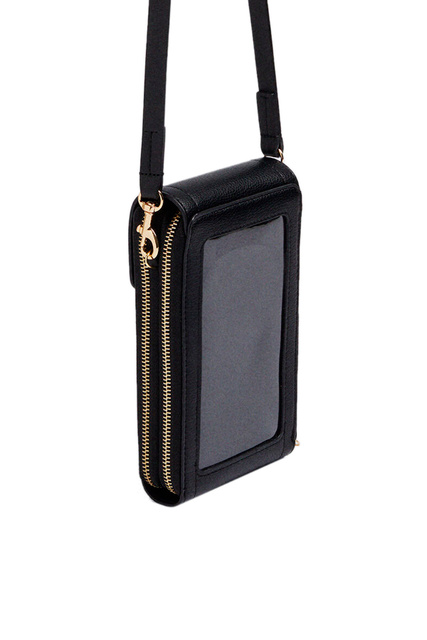 Чехол для мобильного телефона с плечевым ремнем|Основной цвет:Черный|Артикул:204118 | Фото 2
