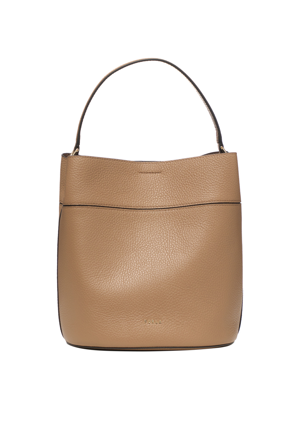 Сумка-ведро Amelia M из натуральной кожи|Основной цвет:Коричневый Женский Furla Сумка-ведро Amelia M из натуральной кожи (цвет ), артикул WB01953-HSF000 | Фото 3