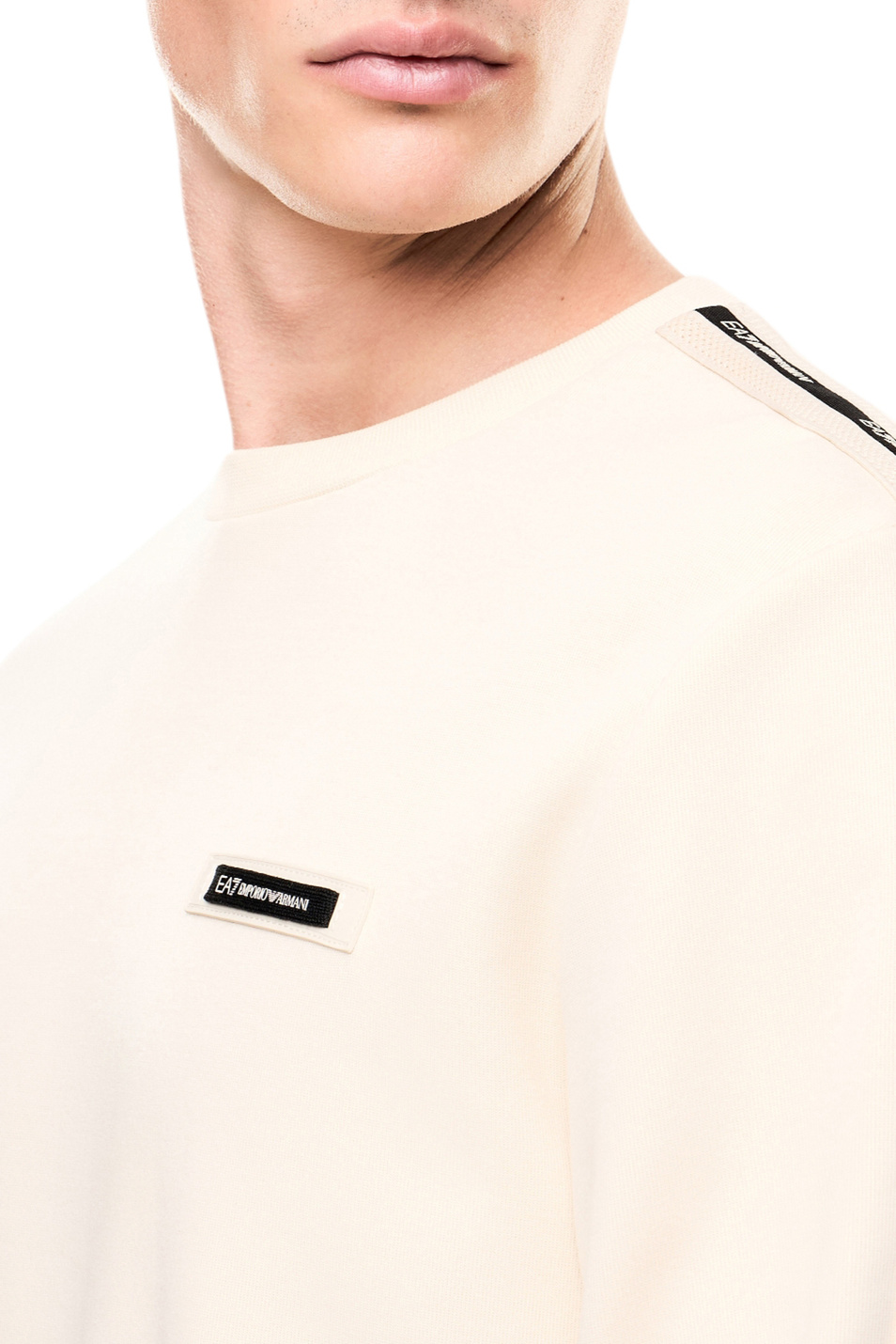 Мужской EA7 Свитшот с контрастными полосками (цвет ), артикул 7M001478-AF12660 | Фото 5