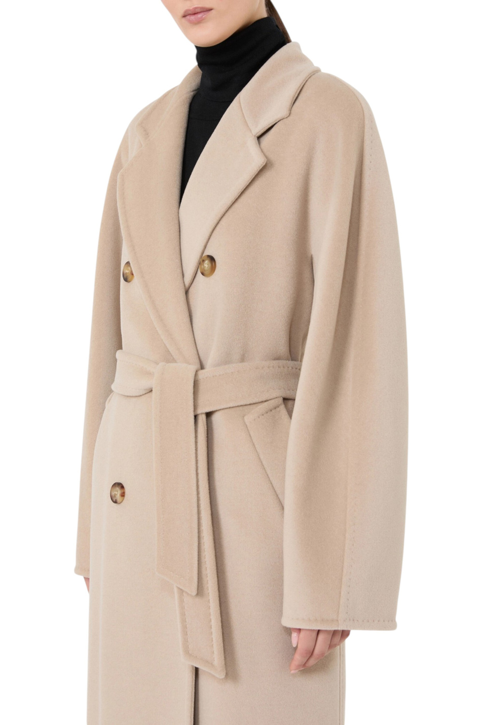 Женский Max Mara Пальто MADAME из шерсти и кашемира (цвет ), артикул 2621018010 | Фото 5