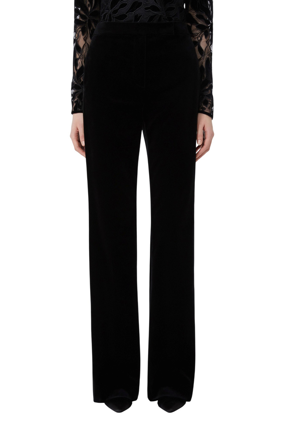 Женский Max Mara Брюки VETRINO из бархата (цвет ), артикул 2526136014 | Фото 3