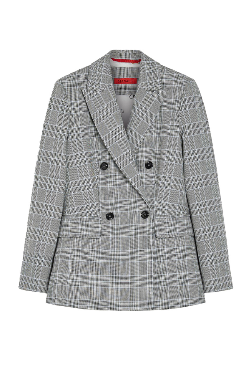 Двубортный пиджак PISTA|Основной цвет:Серый|Артикул:70410723 | Фото 1
