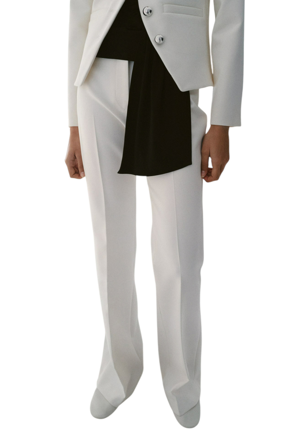 Женский Mango Брюки NEGRONI с низкой посадкой (цвет ), артикул 27095843 | Фото 3