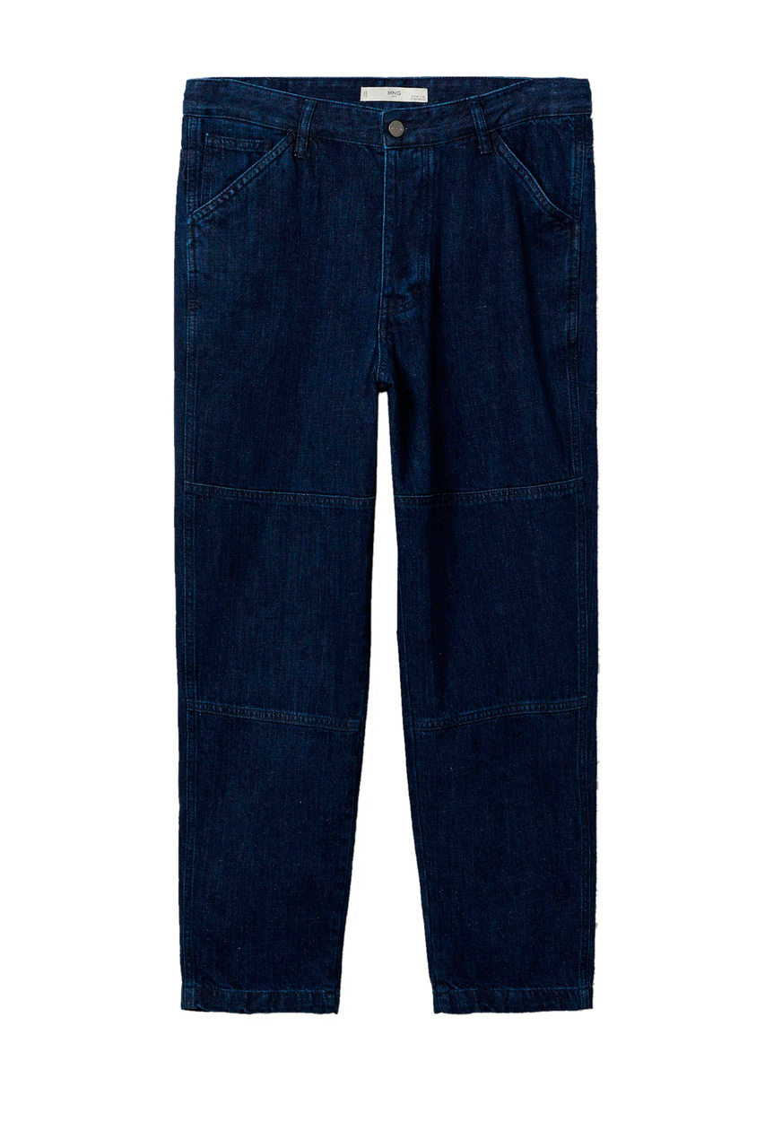 Укороченные джинсы ACERO|Основной цвет:Синий|Артикул:27004397 | Фото 1