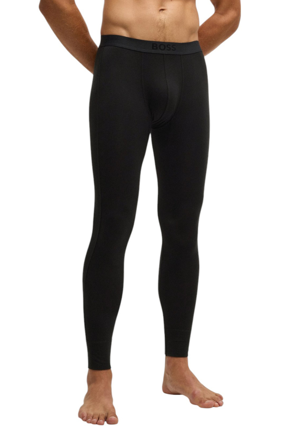 Мужской BOSS Кальсоны Long John Thermal однотонные (цвет ), артикул 50483579 | Фото 3