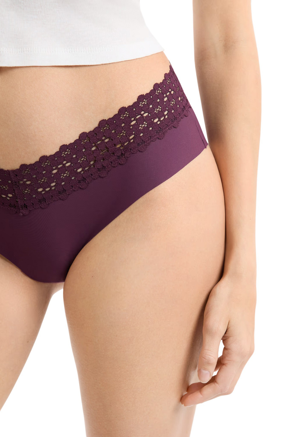 Женский Etam Трусы WISH с кружевом (цвет ), артикул 6534604 | Фото 5