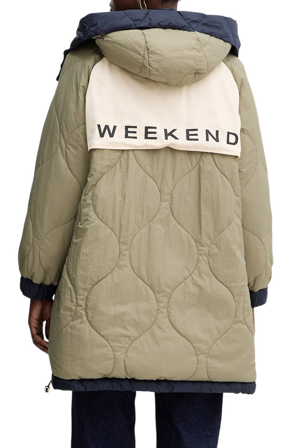 Женский Weekend Max Mara Полупальто ANFORA двустороннее (цвет ), артикул 2525496062 | Фото 9