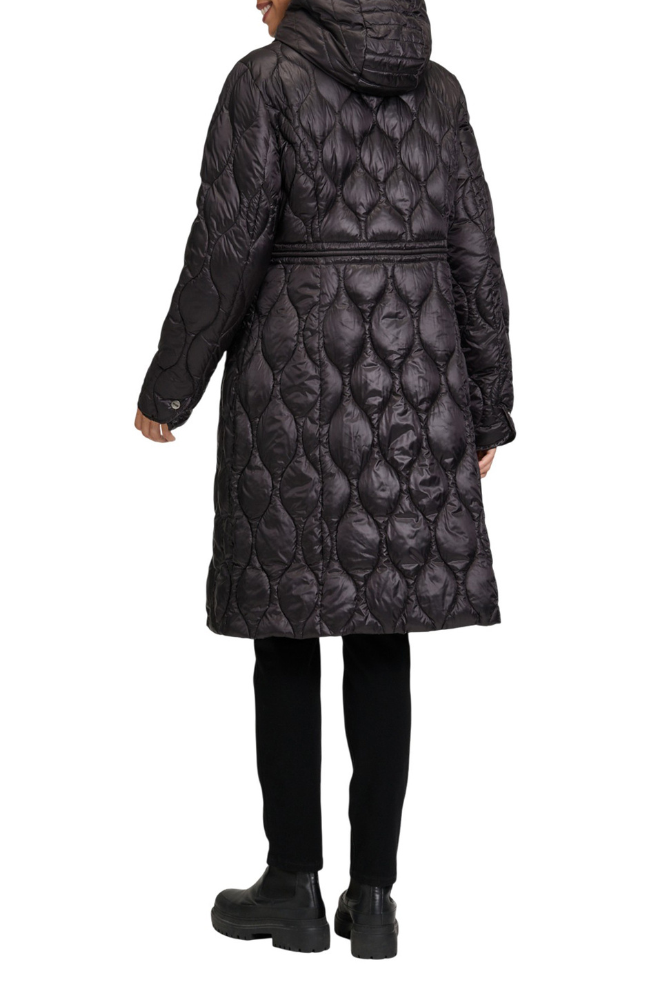 Пальто стеганое|Основной цвет:Черный Женский Betty Barclay Пальто стеганое (цвет ), артикул 7933/1575 | Фото 5