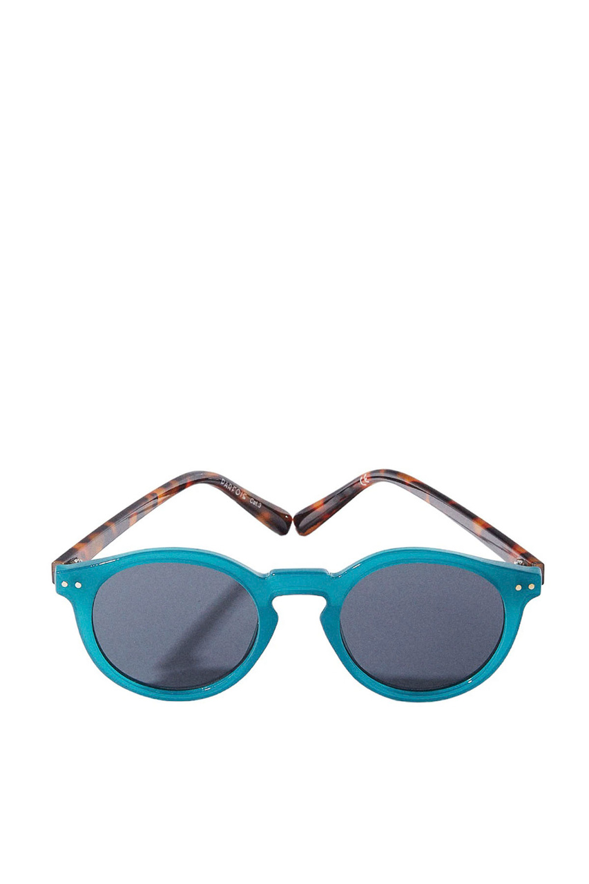 Солнцезащитные очки|Основной цвет:Бирюзовый|Артикул:197334 | Фото 1