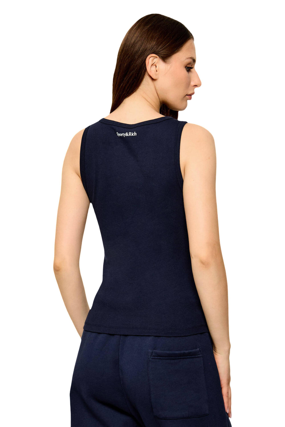 Женский Sporty & Rich Топ Yankees Krystal из хлопка (цвет ), артикул TO136718635BL106 | Фото 5