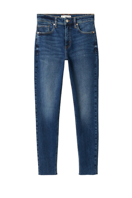 Укороченные джинсы скинни ISA|Основной цвет:Синий|Артикул:27011105 | Фото 1