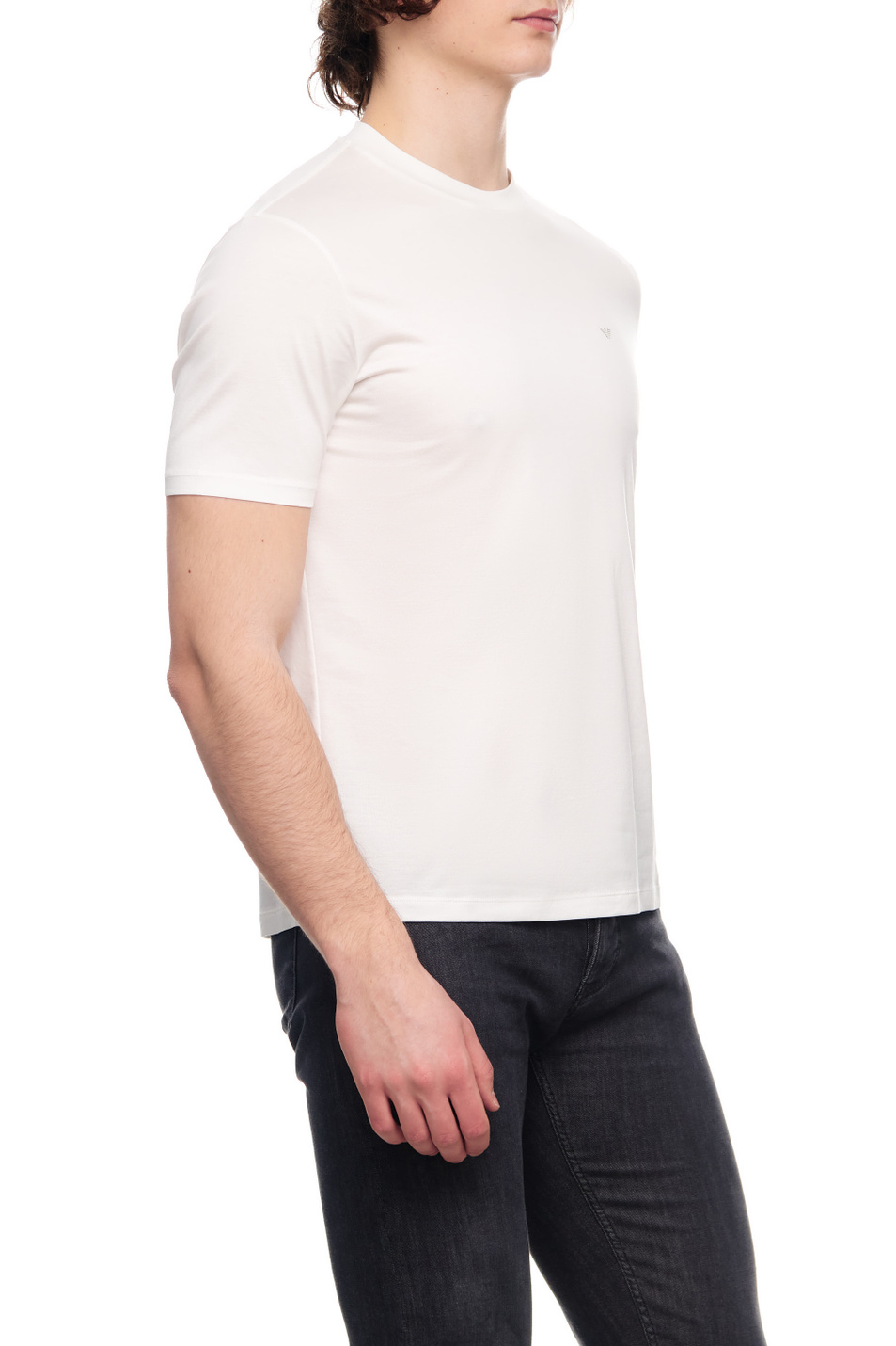 Мужской Emporio Armani Футболка из лиоцелла и хлопка (цвет ), артикул 3R1TT0-1JUVZ | Фото 3