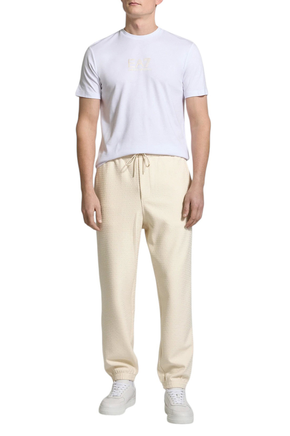Мужской Emporio Armani Брюки с логотипом (цвет ), артикул EM001106-AF13700 | Фото 2