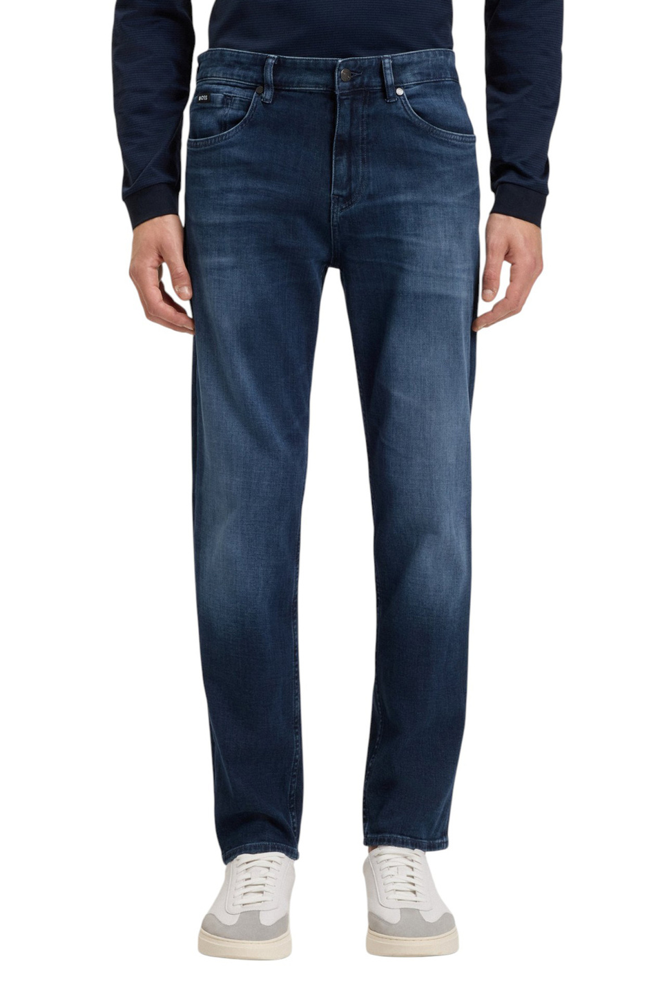 Мужской BOSS Джинсы H-Re.Maine из эластичного хлопка (цвет ), артикул 50550938 | Фото 3