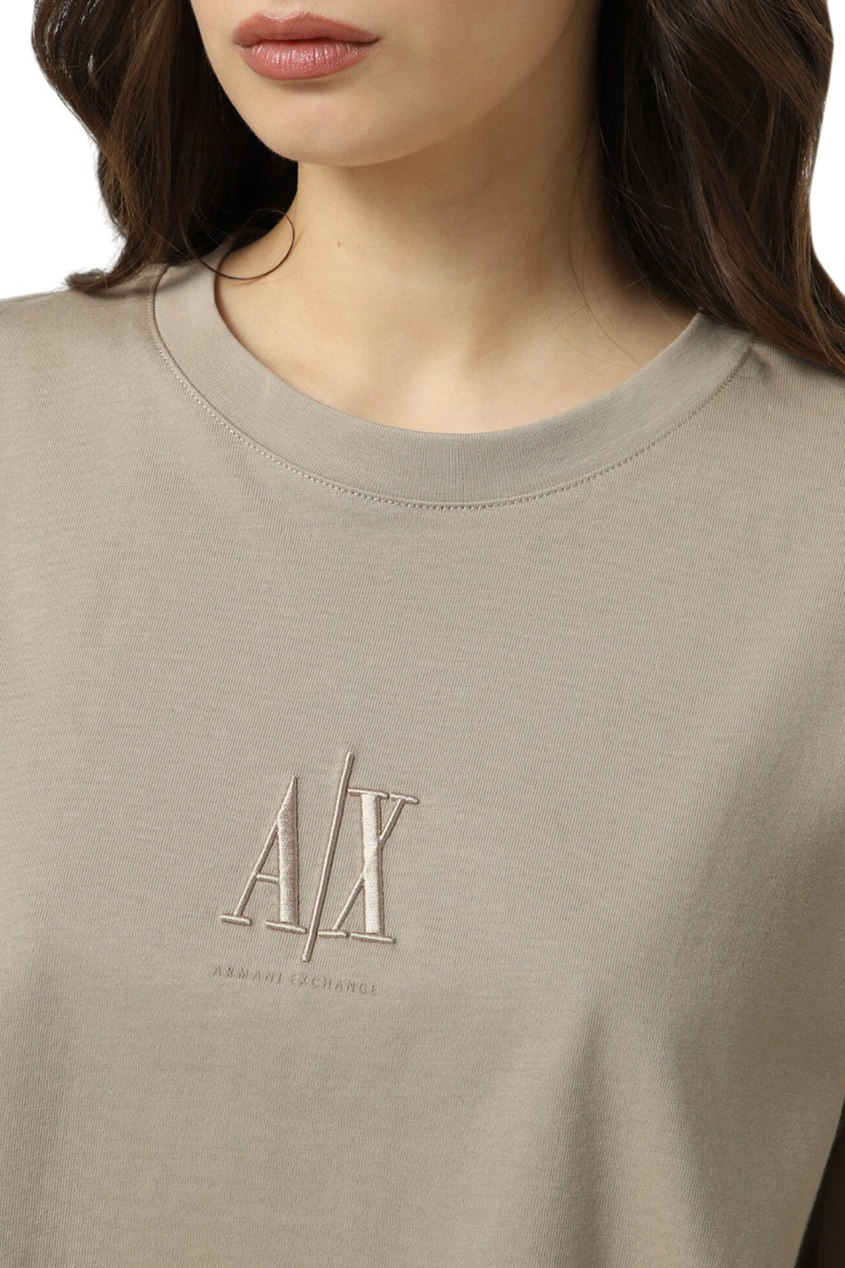Женский Armani Exchange Футболка из хлопка (цвет ), артикул XW001182-AF15085 | Фото 6