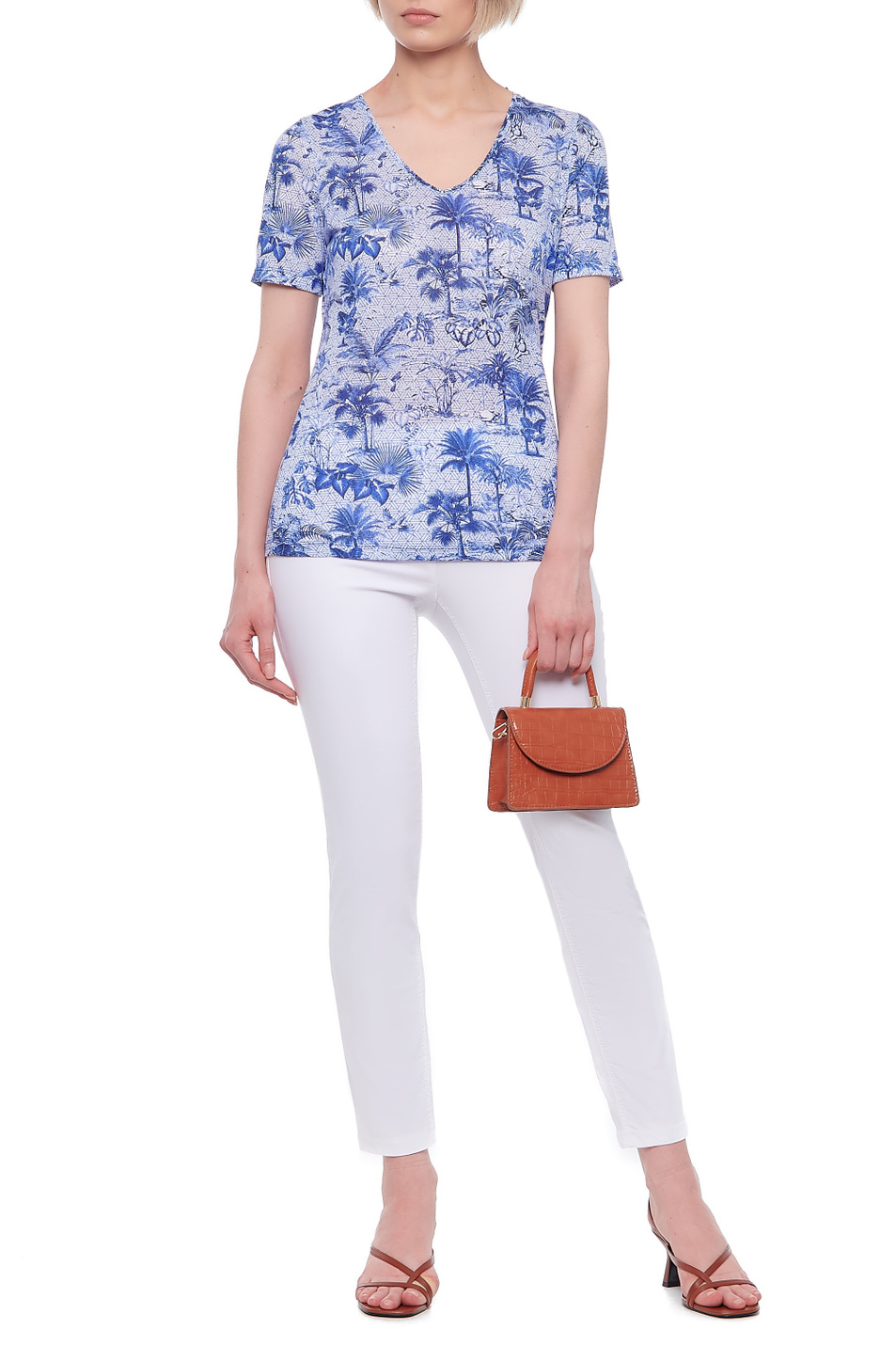 Женский Gerry Weber Футболка с принтом (цвет ), артикул 270176-44083 | Фото 3