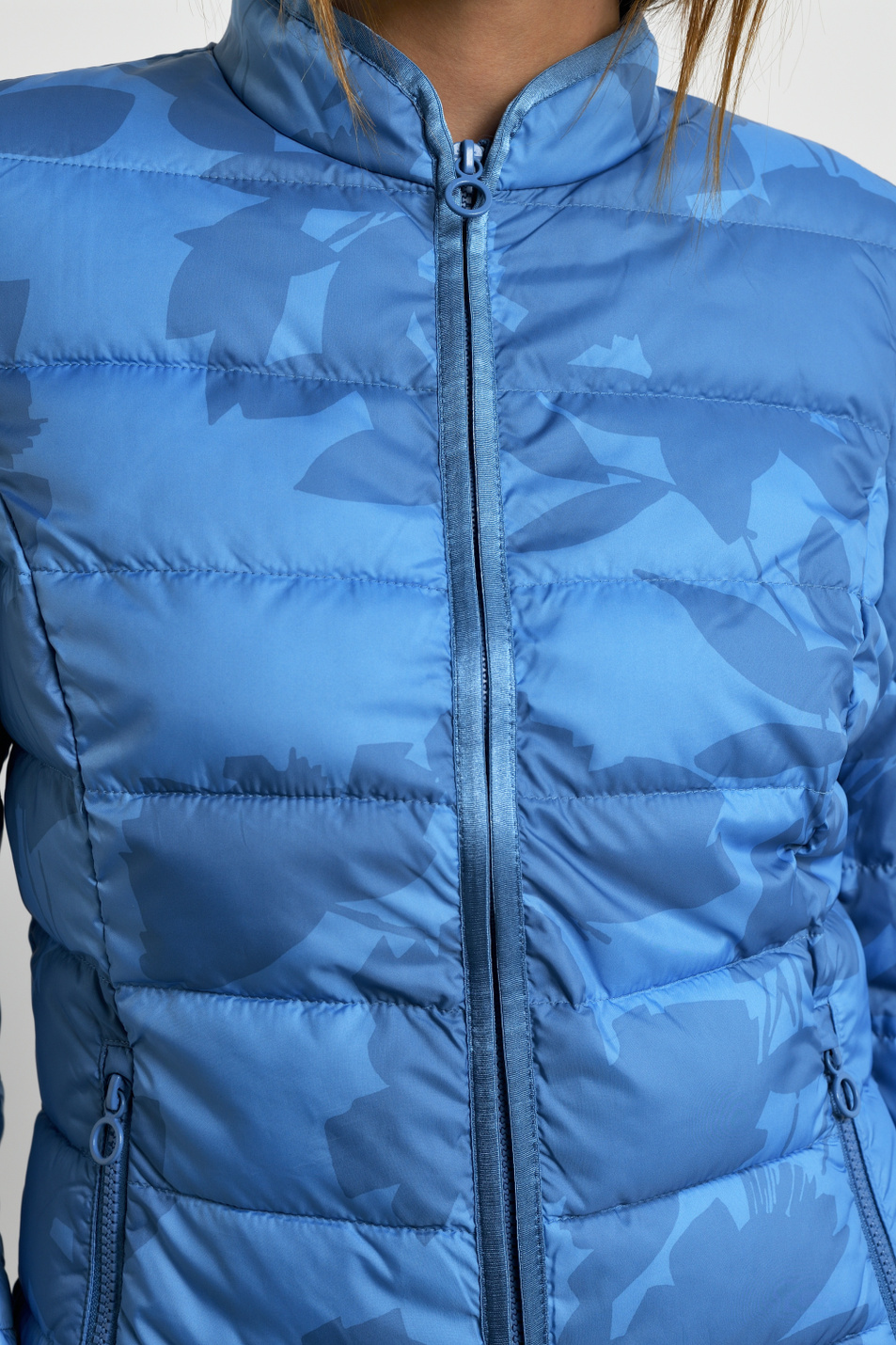 Gerry Weber Куртка стеганая на двухсторонней молнии с принтом (цвет ), артикул 350227-31023 | Фото 2