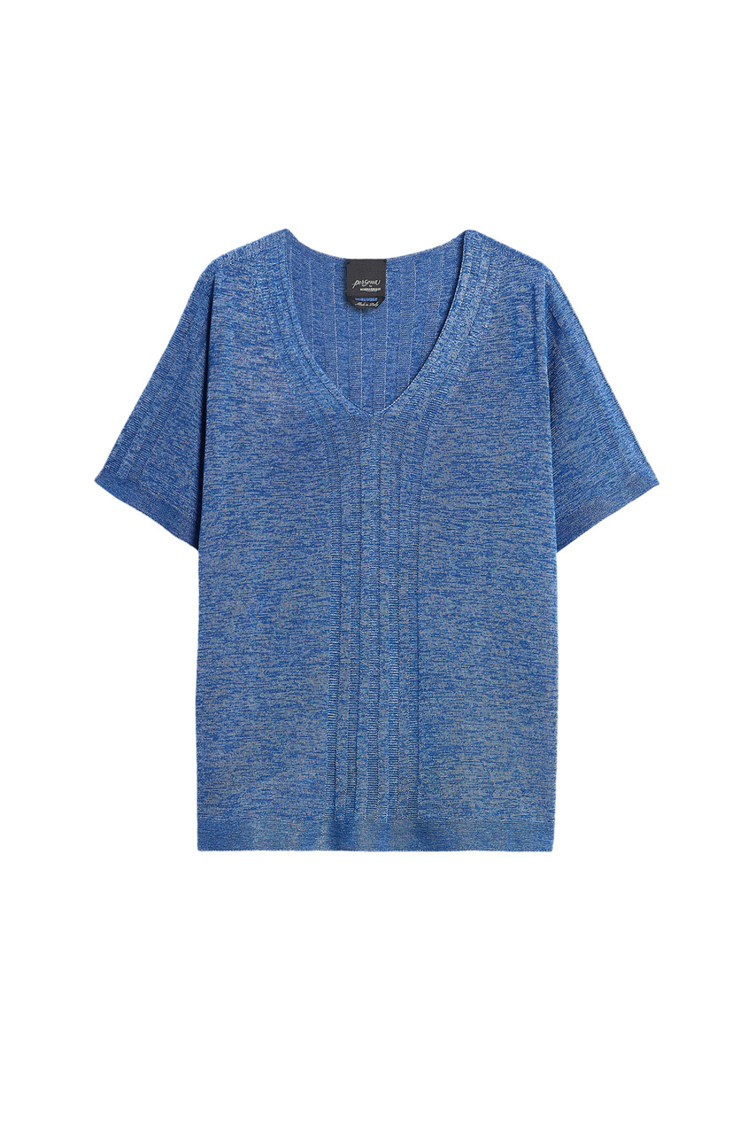 Пуловер HELMUT однотонный|Основной цвет:Синий|Артикул:2413361052 | Фото 1
