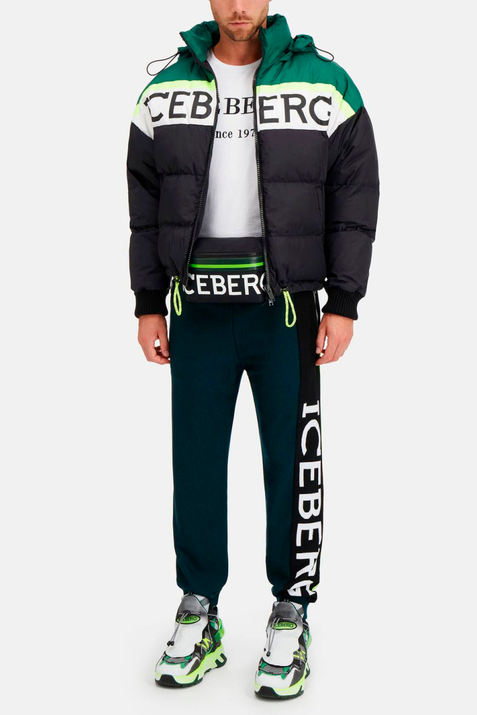 Мужской Iceberg Футболка из натурального хлопка (цвет ), артикул F014-6301 | Фото 2