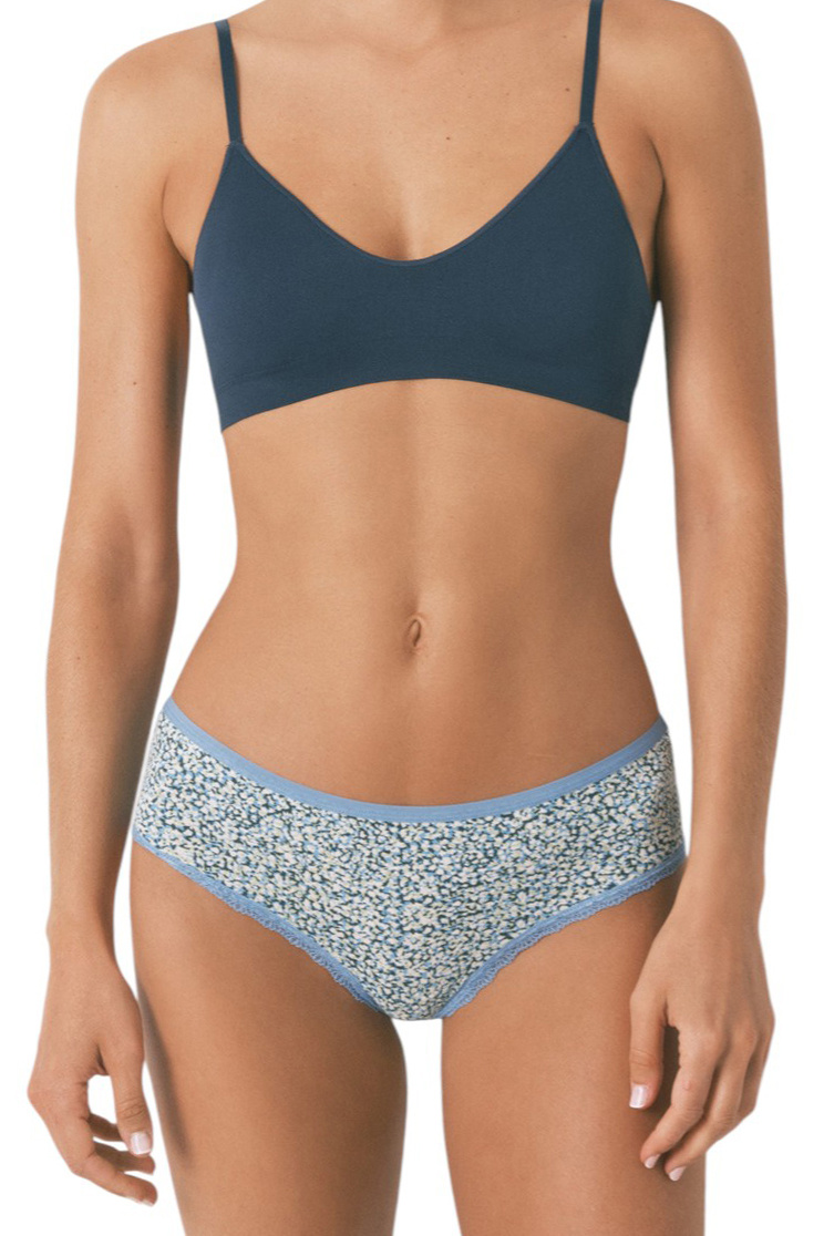 Женский Women'secret Трусы с принтом и кружевом (цвет ), артикул 0879331 | Фото 1