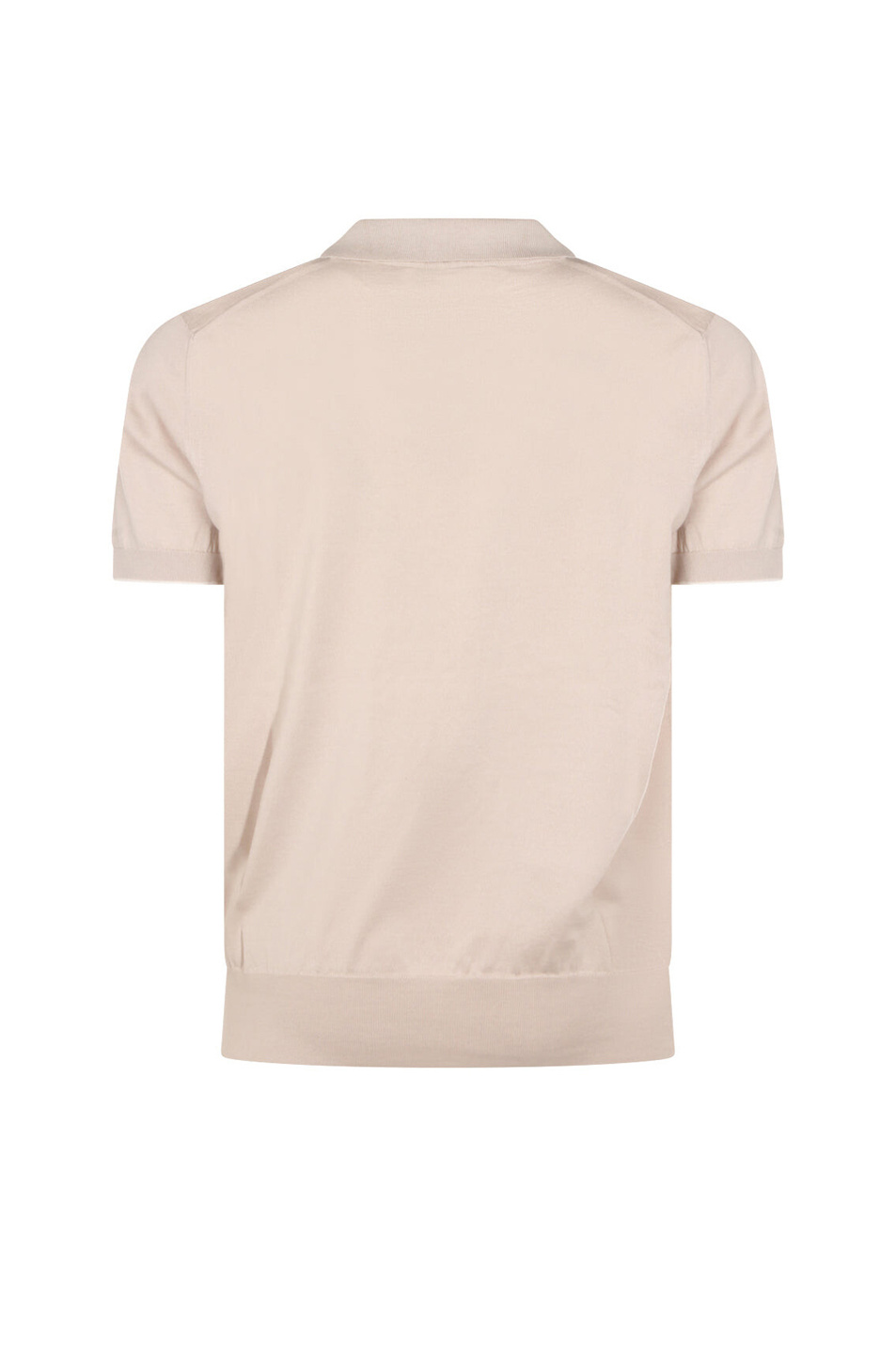 Мужской Brunello Cucinelli Поло однотонное их хлопка (цвет ), артикул M29800145 | Фото 2