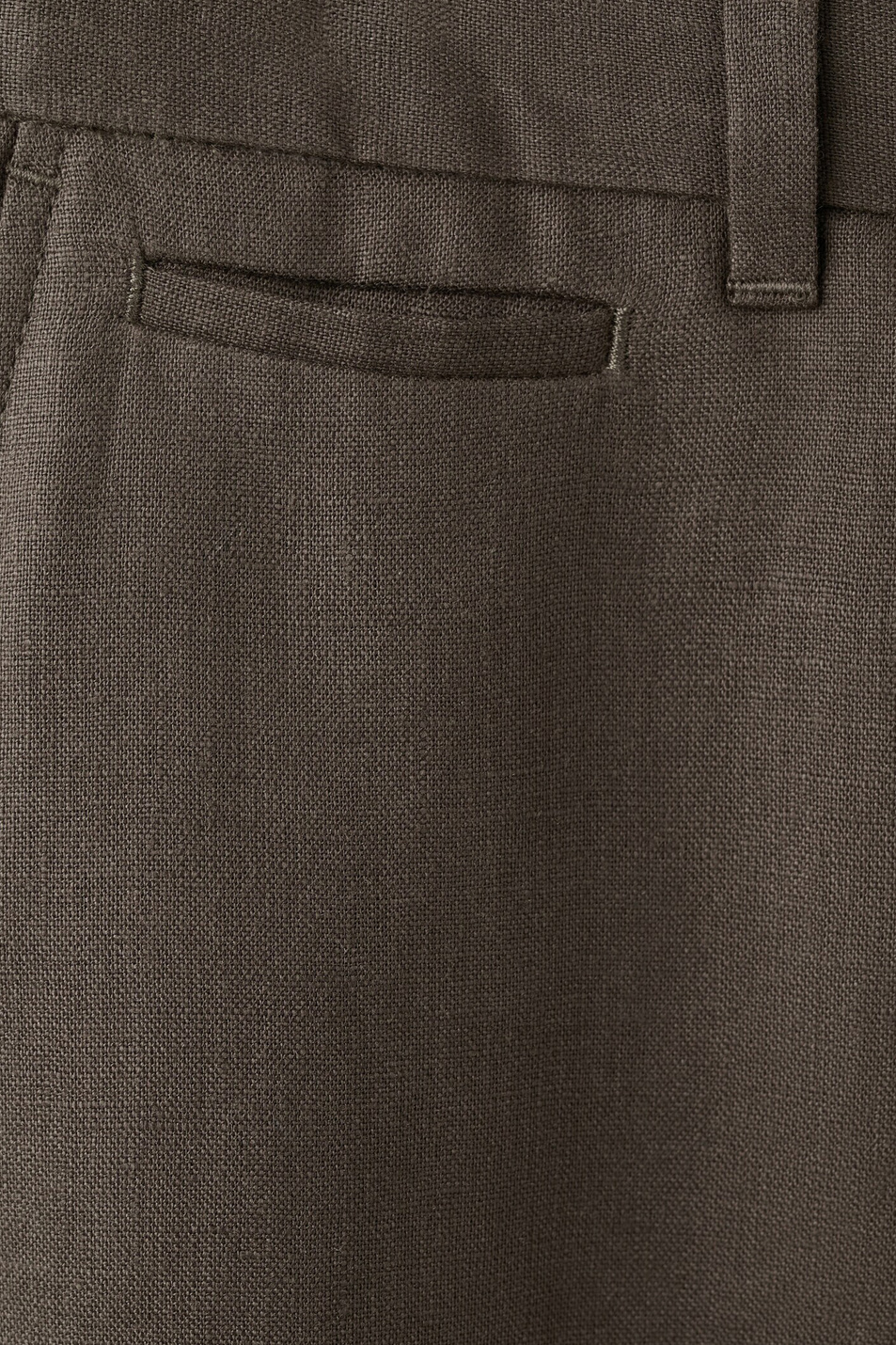 Мужской Mango Man Брюки OYSTER из льна (цвет ), артикул 27026711 | Фото 6