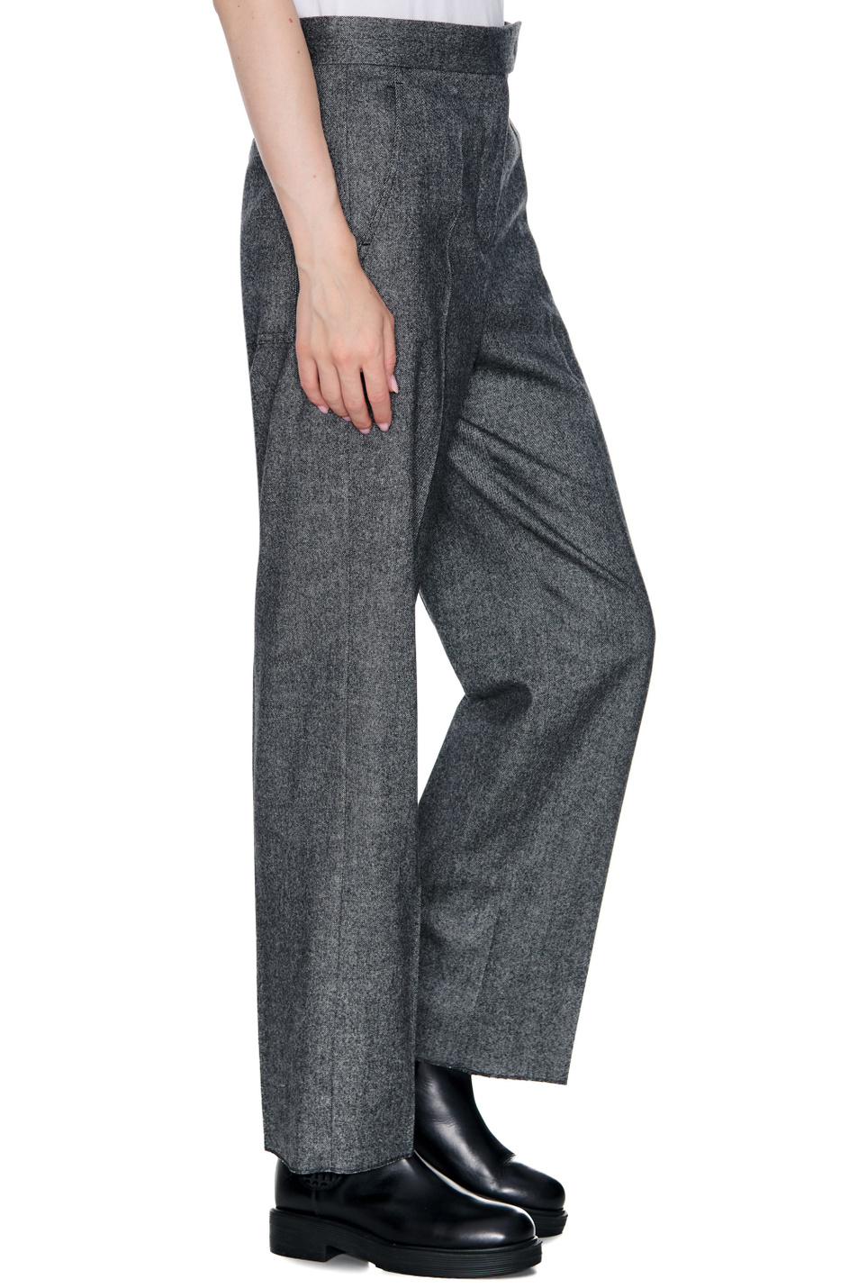 Женский Max Mara Брюки FARNESE из шерсти и кашемира (цвет ), артикул 11361123 | Фото 5