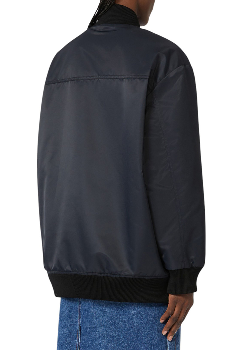 Женский Sportmax Бомбер AGAPE однотонный (цвет ), артикул 2522026041 | Фото 4