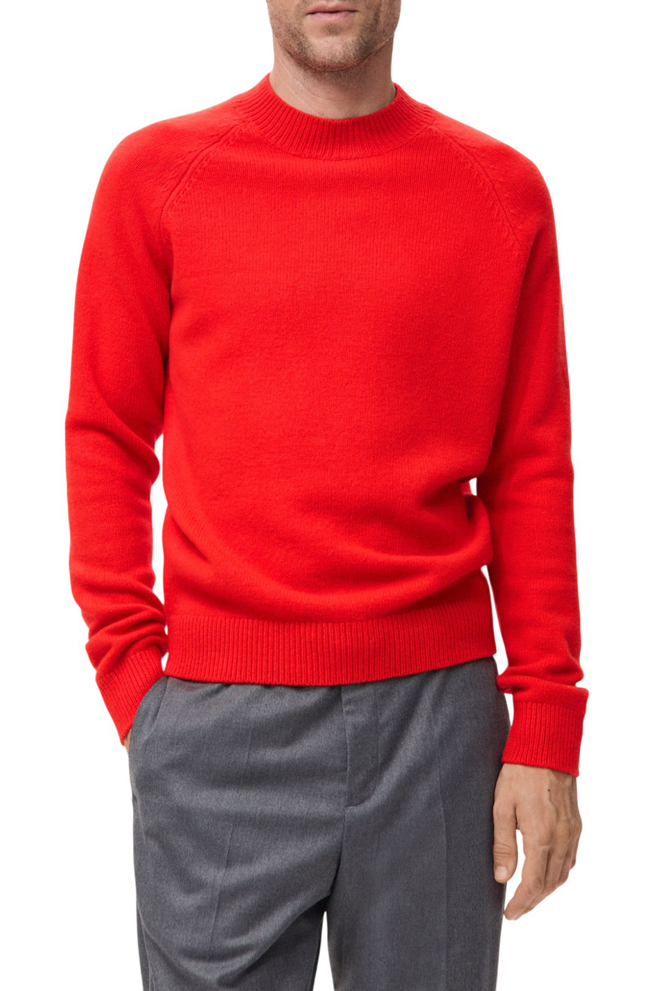 Мужской Mango Man Джемпер LORY из шерсти (цвет ), артикул 17007907 | Фото 3