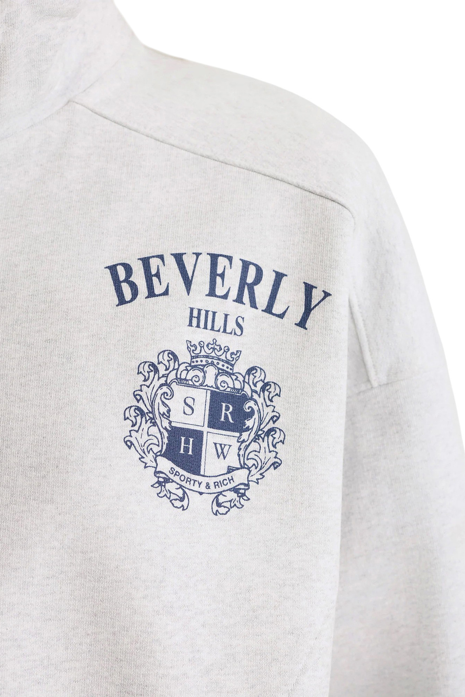 Женский Sporty & Rich Толстовка BH Crest из хлопка (цвет ), артикул ST08164256GY03 | Фото 5