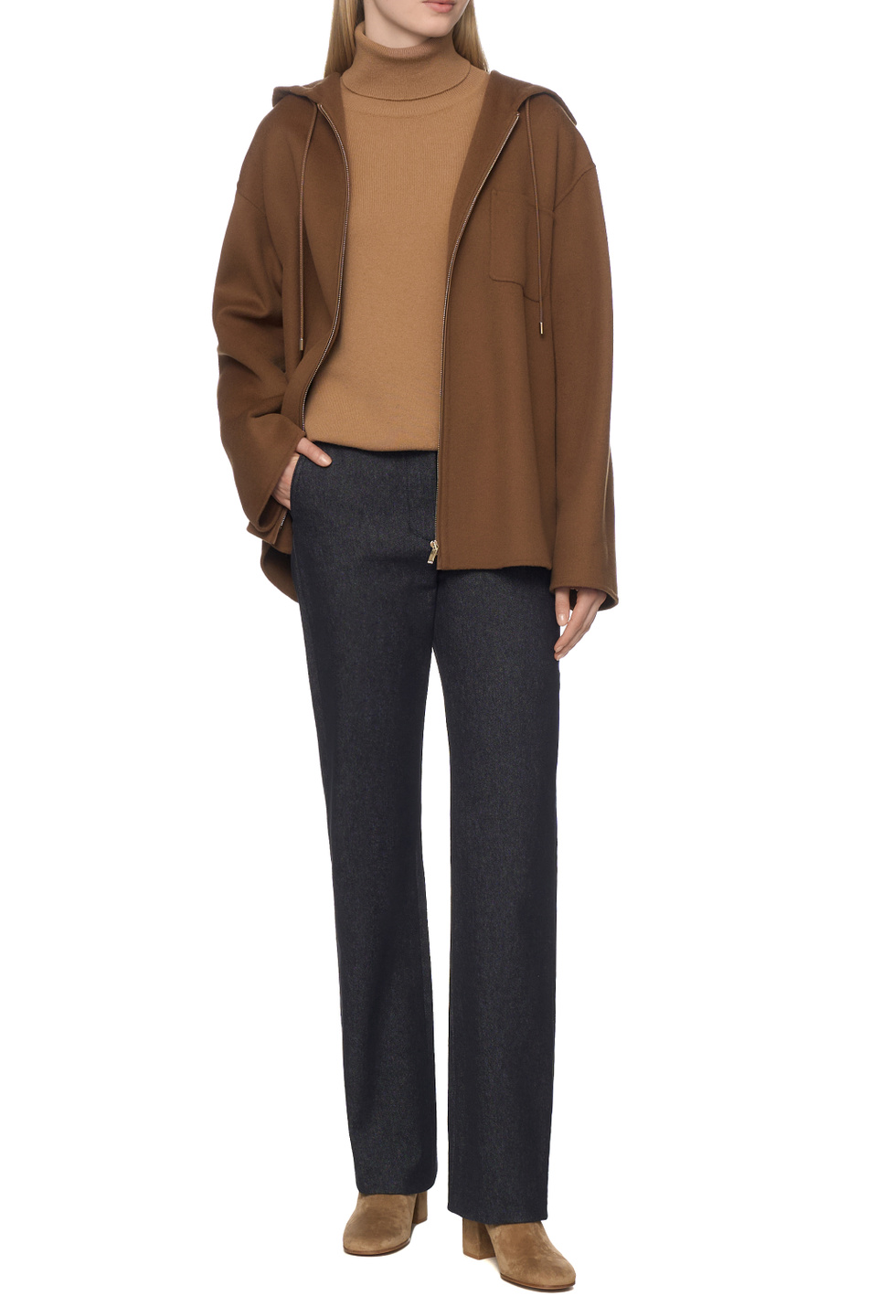 Женский Max Mara Куртка MINA из шерсти и кашемира (цвет ), артикул 2526086021 | Фото 3