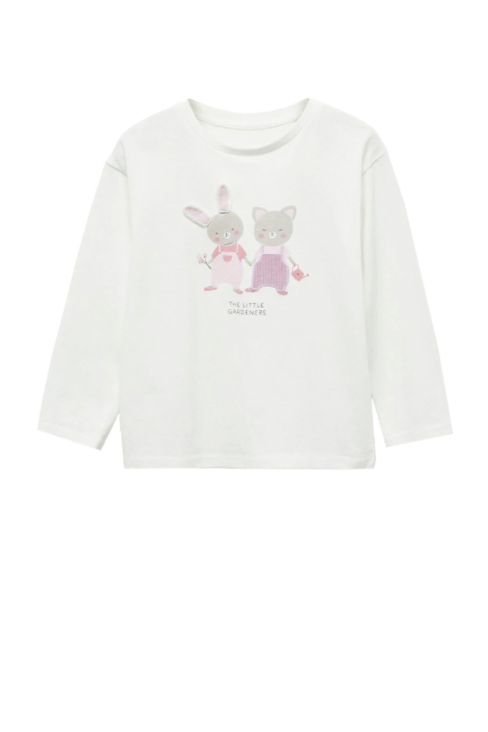 Малышкам девочкам Mango Kids Джемпер GARDEN с принтом (цвет ), артикул 57076003 | Фото 1