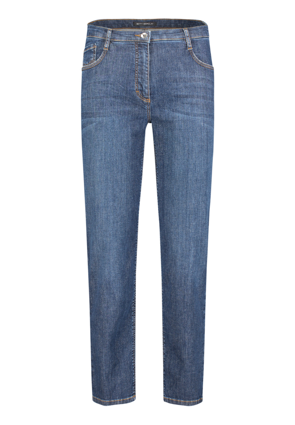 Betty Barclay Укороченные джинсы из эластичного денима (цвет ), артикул 6382/1196 | Фото 1
