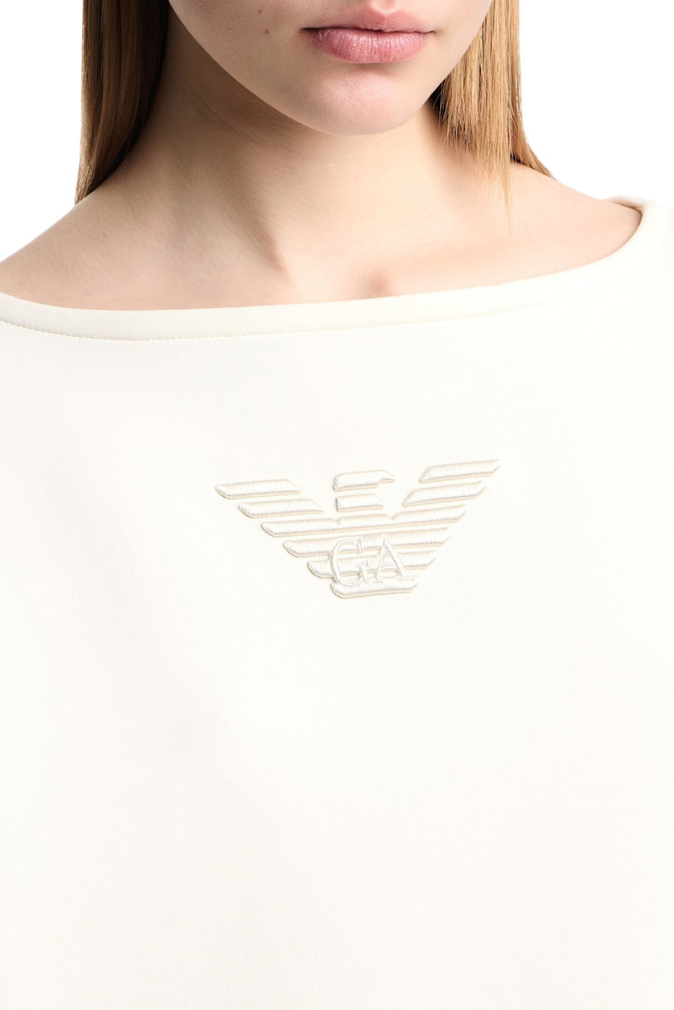 Женский Emporio Armani Свитшот с логотипом (цвет ), артикул EW003182-AF10002 | Фото 5