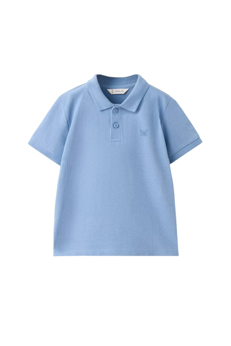 Малышам мальчикам Mango Kids Поло JAVI из хлопка (цвет ), артикул 27025144 | Фото 1